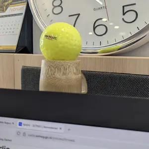 Trident Premium Dimple Hockey Ball - Yellow