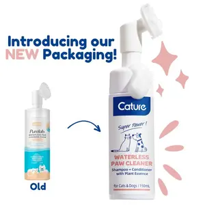 Cature - Waterless Cat Dog Paw Cleaning Foam