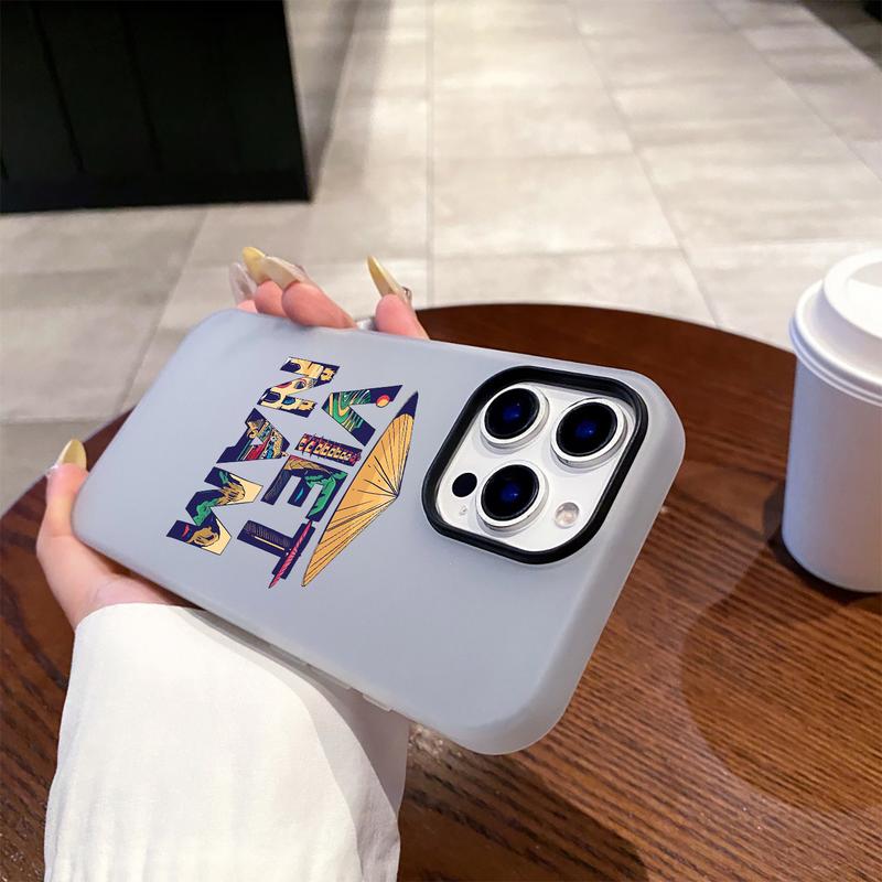 Ốp Lưng Họa Tiết Chữ Cái, Kiểu Mũ Rơm, Dành Cho iPhone iPhone 16Promax / 15 / 13 / 15Pro / 16Pro / 11 / 12Promax / 13 / 14 / xsmax / 11Promax, Ốp Mềm Bảo Vệ Chống Sốc TPU, Quà Tặng Sang Trọng Giá Cả Phải Chăng