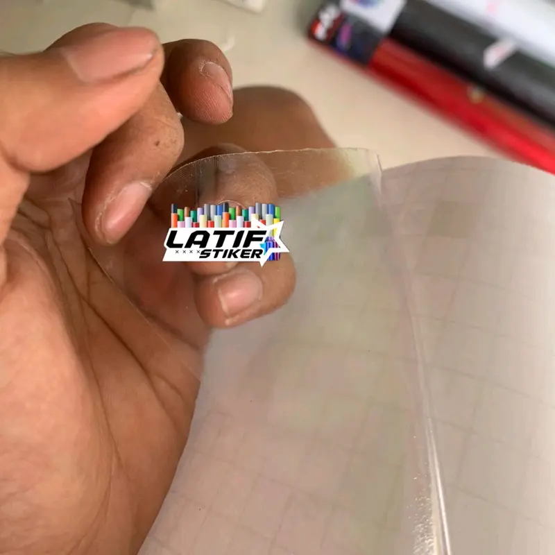 stiker skotlet motor transparan glossy vpf pelindung body motor Motorcycle 5