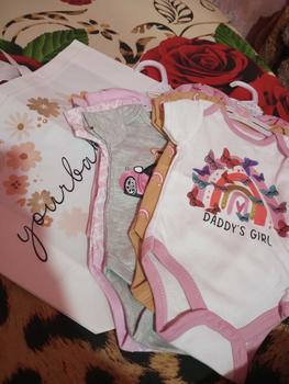 Product Review of Bodysuit Lengan Pendek Isi 3 Baby Boy dan Girl Bahan Katun Untuk Anak Laki Laki dan Perempuan Usia Newborn Sampai 9 Bulan from k**. 0