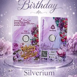 Silverium Aksesori Ulang Tahun 1gram#aksesoris asri - Hadiah Spesial untuk Ulang Tahun Anda