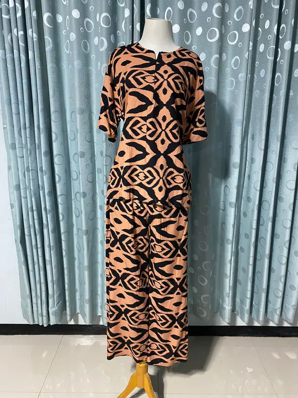 One Set Rayon Premium / Setelan Wanita Kekinian / Setelan Baju Tidur Lengan Pendek 3