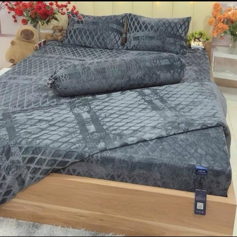 Combo ga gối nỉ nhung đủ màu - chất mền mịn thoáng mát, dùng được quanh năm 4 mùa