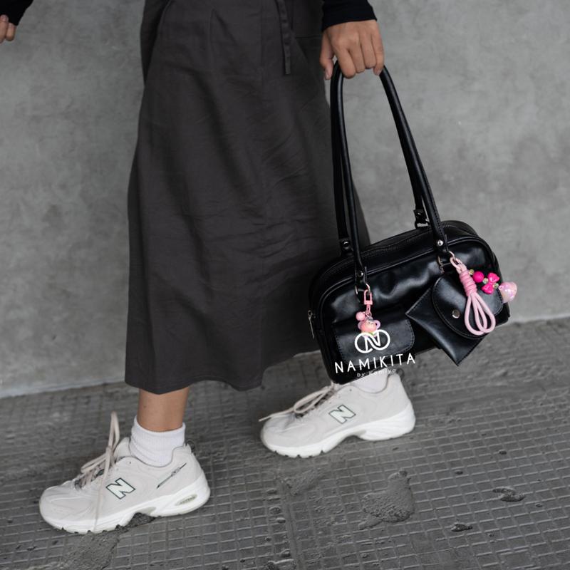 (Kamiyastuff) Keiko Shoulder Bag - Free Box Tas Bahu Wanita 2