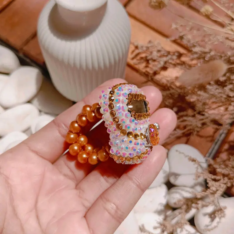 Hanna series Tasbih digital cincin/gelang mutiara 4
