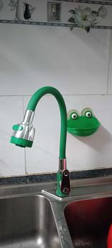 Product Review of Vòi rửa chén bát nước lạnh- Vòi chén dẻo bẻ được mọi vị trí - Vòi nhựa ABS chân đồng cầm nặng tay from L**p 0
