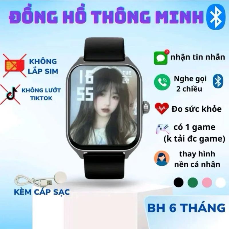  Đồng Hồ Thông Minh Nghe Gọi Bluetooth T800 ProMax   ko lắp được sim   viền thép Thay hình nền Dành cho mọi lứa tuổi tuổi 