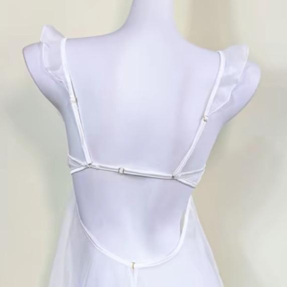 LP514 sexy lingerie baju sleepwear nilon transparan 6