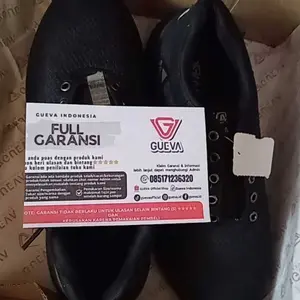 Gueva Sepatu Sekolah Hitam Polos New Sport SD SMP SMA SMK KULIAH Sepatu Lari Hitam Sepatu Jogging Outdoor Murah Running