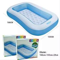 Gambar INTEX Rectangular Pool 166x100x28cm 57403 Kolam Renang Anak dari hunt4toys Kota Bekasi 3 Tokopedia
