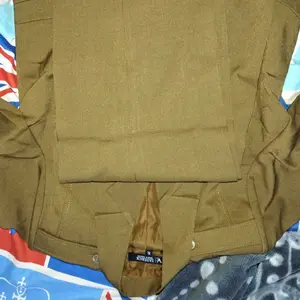 Setelan Jas Wanita Blazer Model Tiga Saku Khaki Tua Seragam Guru Baju PNS & Pemda - 6605 Setelan Celana dan Rok Span