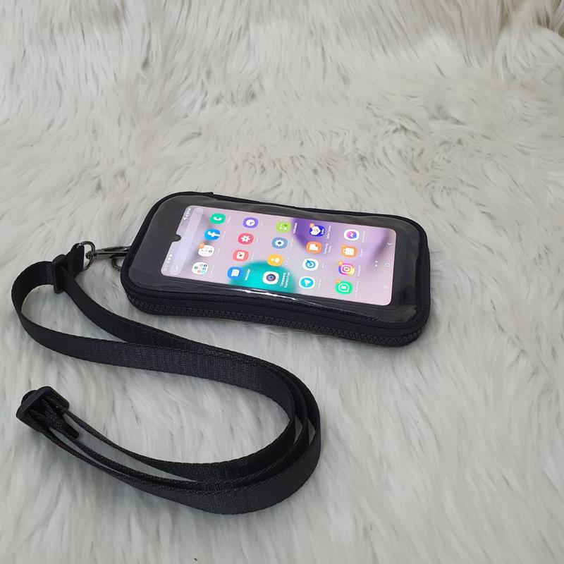 DG3 Tas Dompet Hanging Phone Sako Wallet Gantung Kalung Leher Selempang Hp Kartu Koin Paspor Kunci Hape Dan Uang Pria Wanita Serbaguna Cowok Cewek Terbaru Kekinian Fz 6