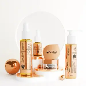 Paket Gold Series Daviena Skincare|daviena skincare|gold series daviena skincare|daviena skincare Jakarta |daviena skincare official Mencerahkan Niacinamide
