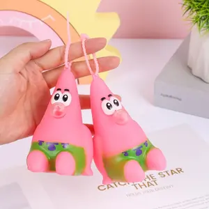 Gantungan Kunci Squishy Capybara Loopy Tiup Balon Keychain Bubble Mainan Capibara Loopi Hadiah Unik Lucu Anti-Stres