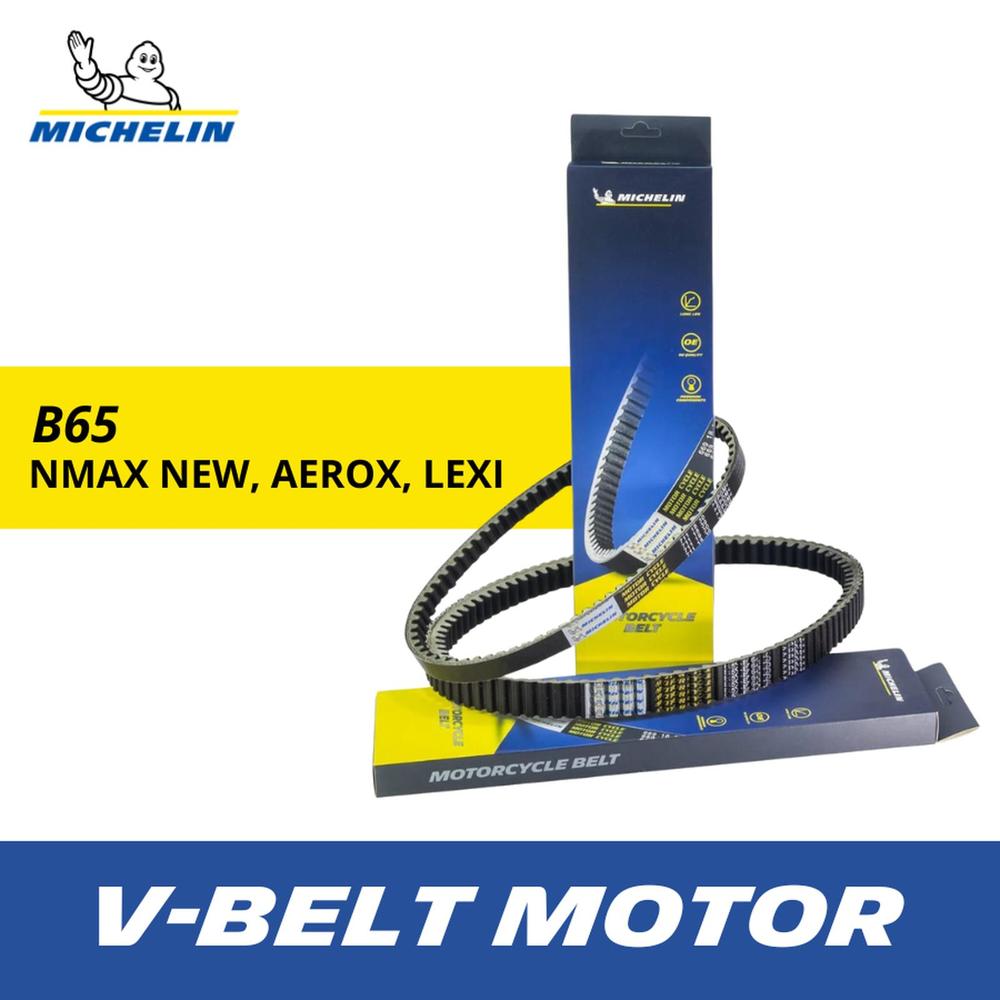 MICHELIN VANBELT VBELT YAMAHA AEROX 155 OLD / NEW LEXI / ALL NEW NMAX 2020 KE ATAS 100% ASLI EPDM Motorcycle - AEROX OLD / AEROX NEW