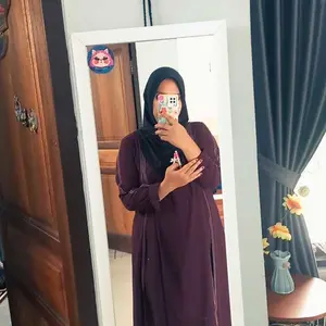 Nabila Dress Couple Baju Sarimbit Pasangan Bahan Sabrina Koko Kemeja Gamis Muslim Desain Sarimbit Pasangan Nyaman Dan Stylish