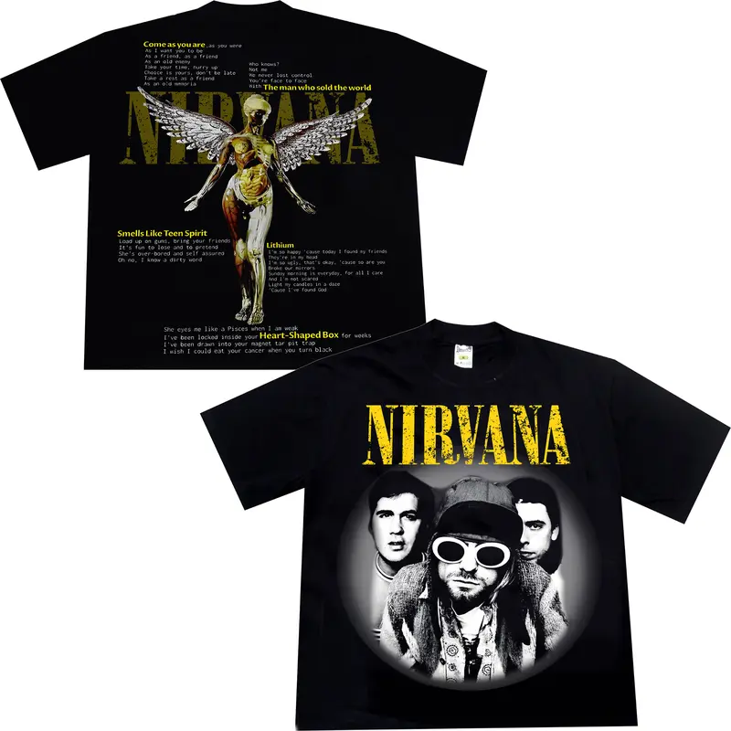 BIG OVERSIZE T-SHIRT NIRVANA EDITION YH BOOTLEG 2