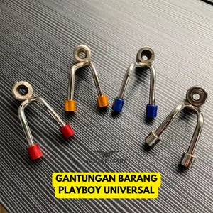 Motor Gantungan Cantolan Barang Chrome Y Gantungan Cabang Chrome Stainles Ada 4 Warna