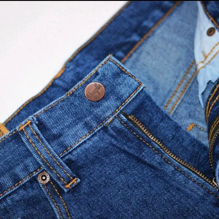 Celana Jeans Panjang Pria Regular/Celana Jeans Pria Reguler/Celana Jeans Standar Panjang Distro Denim fit Nyaman lembut tebal  Abu Biru Muda Hitam Pekat 7