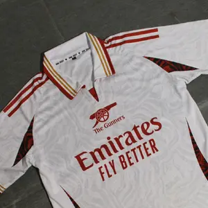 Flash Dash Jersey Band Jersey Arsenal Third 2025 Jersey Futsal Jersey Vintage Olahraga Pria Sport