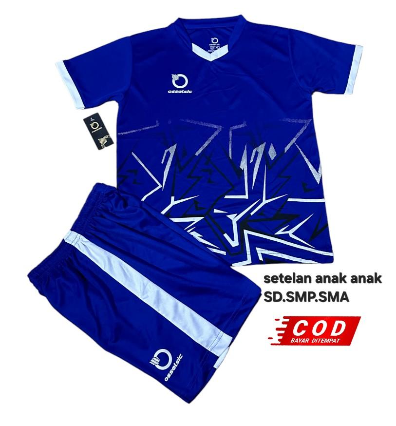 Baju olahraga Anak SD SMP SMA jersey tarkam Celana Pakaian Woven Yarn Dyed Fabric Cepat Kering Setelan Outdoor