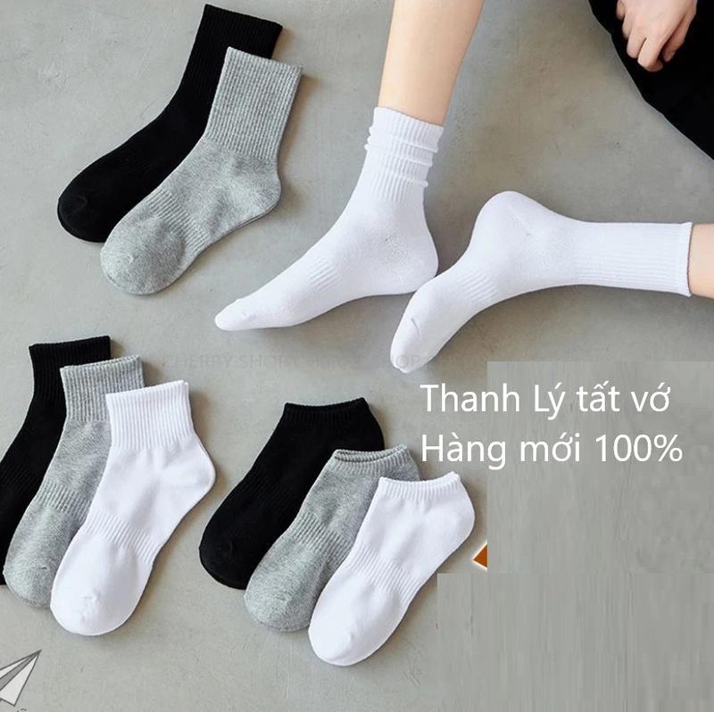 {Siêu rẻ} COMBO 5 đôi Tất vớ NAM Nữ loại thông khí