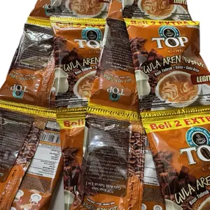 Top coffee gula aren tubruk (1 renteng isi 15 pcs)
