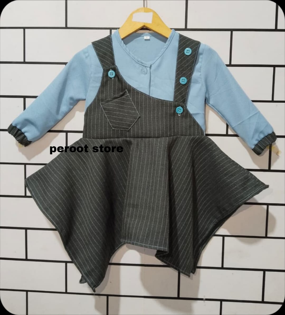 Peroot Store COD Dress Anak Perempuan Gaun Lucu & Elegan Bahan Sakila & Woll Premium Nyaman Usia 0-4 Tahun Peroot Store COD Dress Anak Perempuan Gaun Lucu & Elegan Bahan Sakila & Woll Premium Nyaman Usia 0-4 Tahun