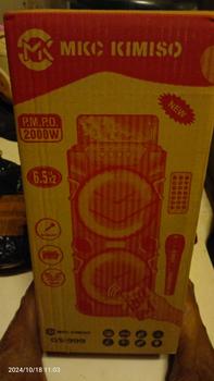 Product Review of [AB ACC] Speaker Bluetooth 999 LED Free Mic karaoke Bass Wireless from u**6 0
