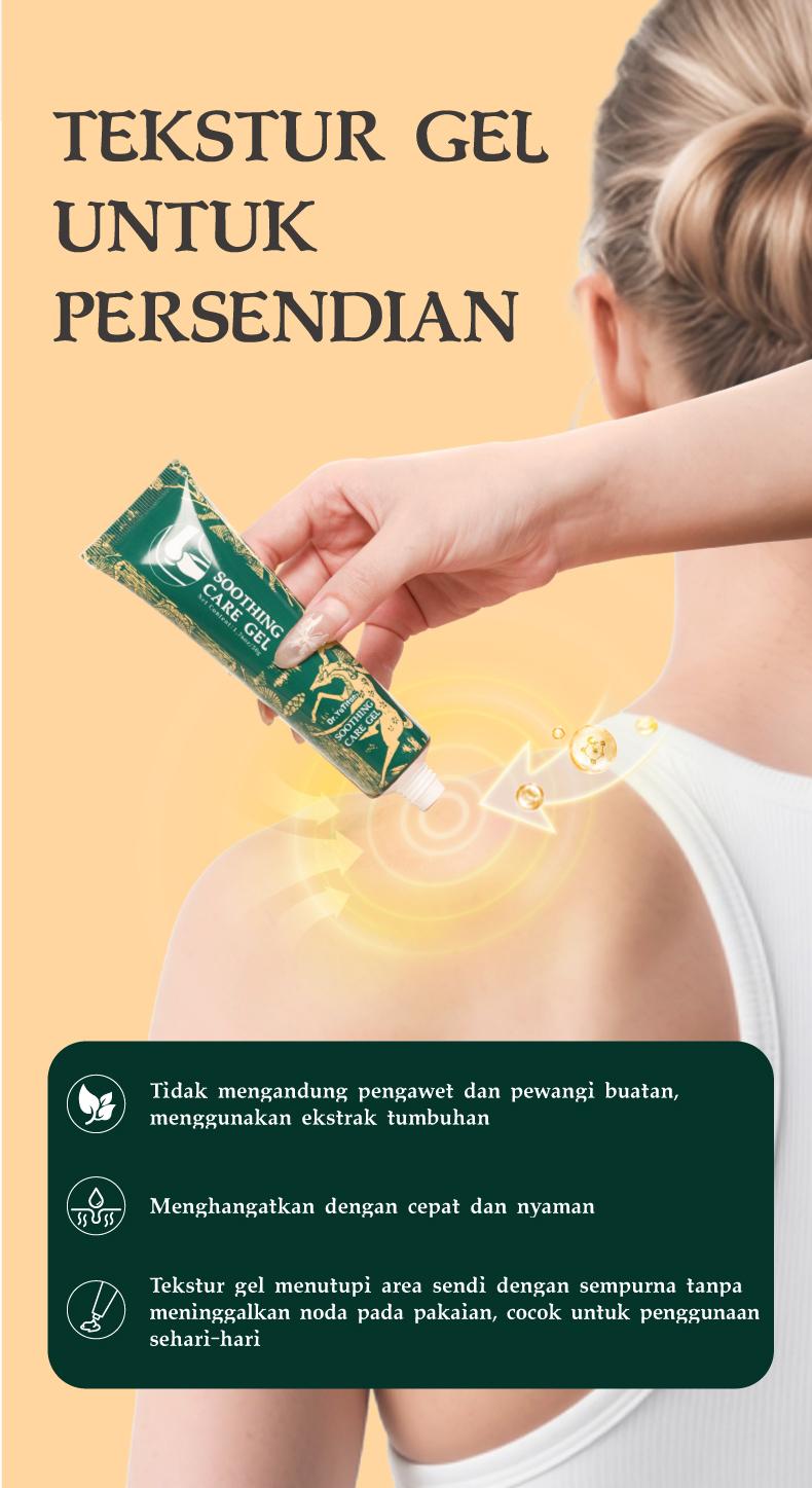 Dr. YuTitan Soothing Care Gel 50g - Joint Care Cream Heel Knee Lumbar Shoulder Neck Pain Body Massage Relaxation Cream(COD))