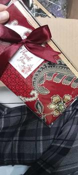 Product Review of Dompet Batik Panjang Besar Resleting Souvenir Nikah & Gift Ukuran 11 cm x 20 cm Motif Random Include Kemasan Plastik Pita dan Kartu Ucapan from h**i 3