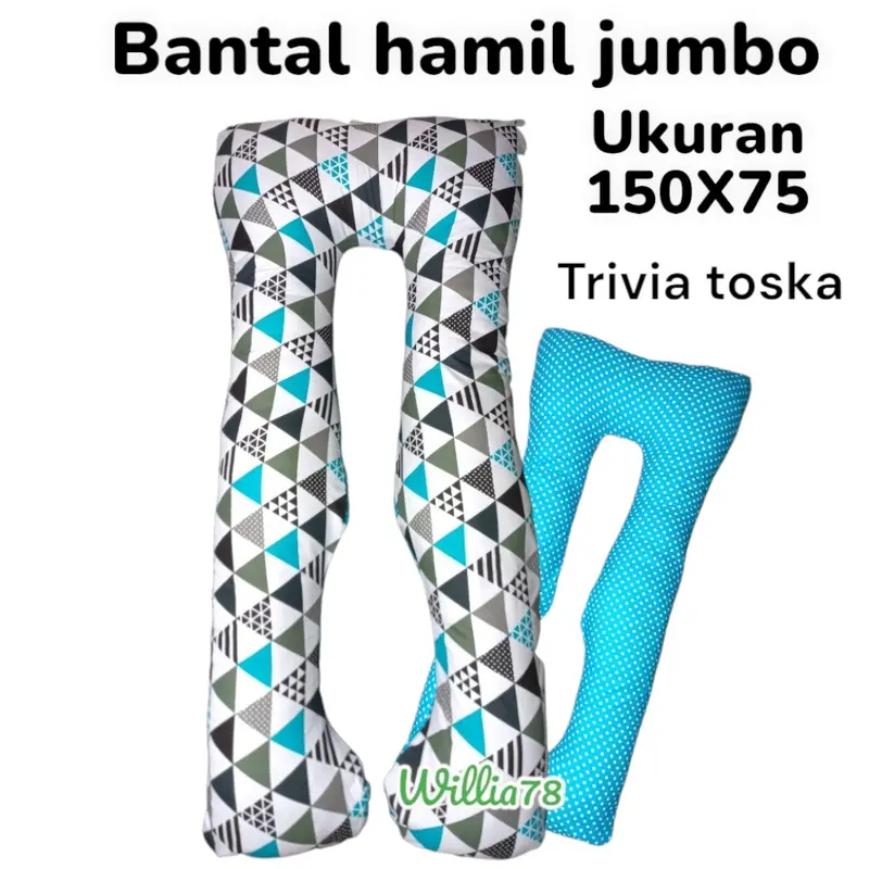 BANTAL KEHAMILAN/BANTAL HAMIL.JUMBO UKUTAN 150×75.BANTAL HAMIL + SARUNG Bunda Ibu 6