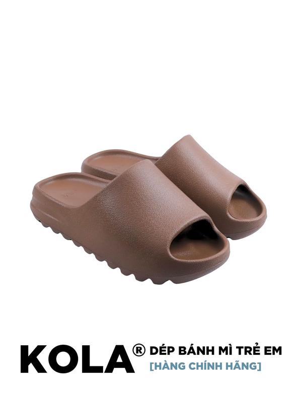  Dép Bánh Mì Trẻ Em KOLA Vân Nhám Đế Răng Cưa Đúc Nguyên Khối - Đế Răng Cưa Chống Trơn Trượt  - Nhựa Eva Xuất Khẩu Chất Lượng Tốt 