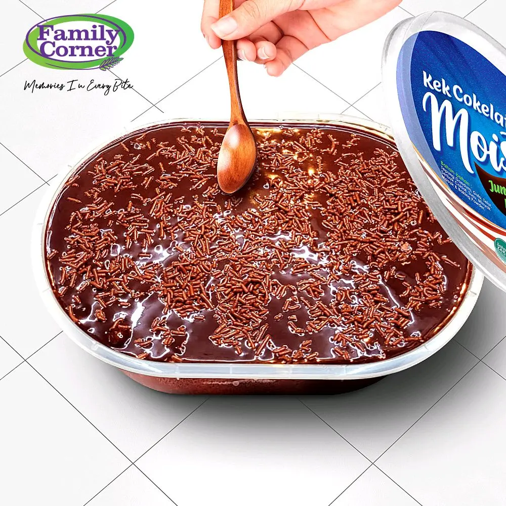 Kek Cokelat Moist Jumbo Family Corner [700gram]