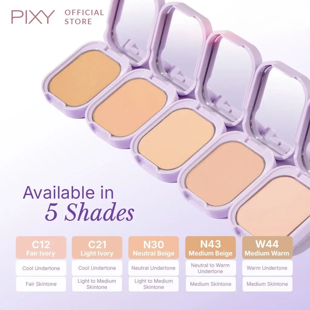 PIXY Airy Stay Two Way Cake #Filter_Free 9g | Bedak Padat TWC