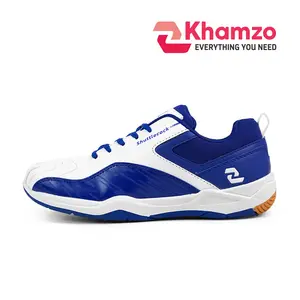 Khamzo Sepatu Sport Unisex D17 Terbaru Sepatu Bulu Tangkis Kekinian Badminton ori sepatu badminton