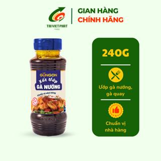 Xốt ướp gà nướng GUNGON chai 240g Gia Vị Nước Sốt thịt gà