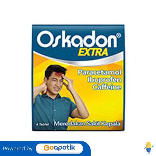 OSKADON EKSTRA STRIP 4 TABLET