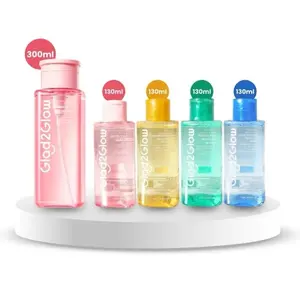 Glad2Glow Micellar Water 130ml / 300ml - Glad to Glow Micellar Water - Pembersih Wajah