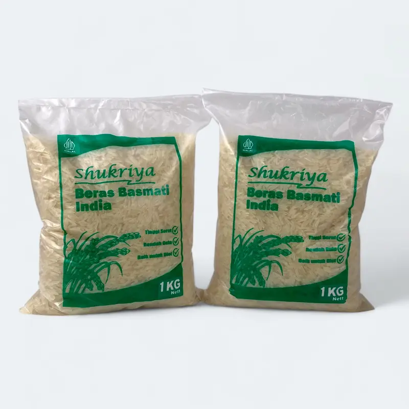 Beras Basmati Shukriya 1Kg untuk Nasi Kebuli dan Nasi Mandhi - Rice, Food Masakan 5