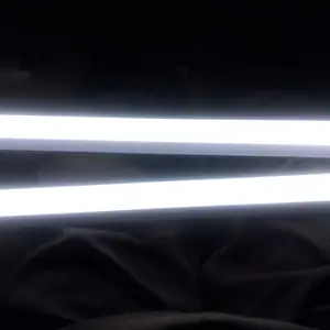 Lampu Emergency LED USB 3 Level Kecerahan Dapat Dicas/Rechargeable Model Persegi Panjang Putih