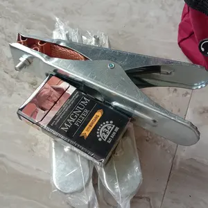 JLD Tang Massa 300/500Amp Welding Ground Earth Clamp Untuk Mesin Las MIG MMA TIG ARC Logam dengan Rahang Zigzag Kuat dan Konduktivitas Baik