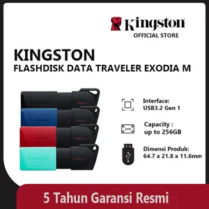 Kingston Flashdisk DTXM 32GB 64GB 128GB 256GB USB 3.2