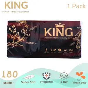 PAKET TISU KING 180 LEMBAR Lembut 2 Lapis