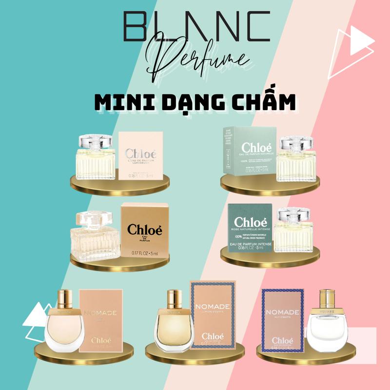   Dạng Chấm  Nước Hoa Mini Chloe Nomade Chloe Naturelle Naturelle Intense L'eau de Parfum Lumineuse Nữ Perfume Xịt Thơm Cosmetic Women 