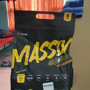 Fitlife Massiv GNR 5 Lbs Muscle Gain Protein