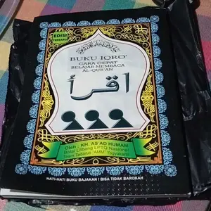 BUKU IQRO BESAR JILID 1 SAMPAI 6 (CARA BELAJAR MEMBACA ALQURAN)