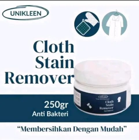 unikleen 250gr , pembersih noda pakaian, detergen bubuk penghilang noda pada pakaian ampuh,untuk baju putih dan berwarna 1