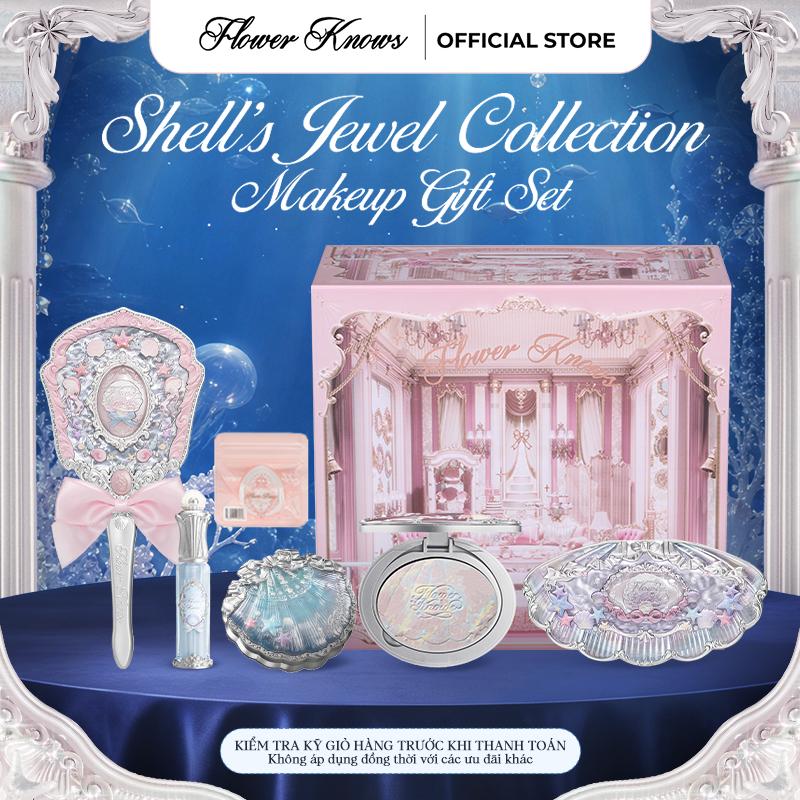 Flower Knows - Box Quà Tặng Sò Shell's Jewel Makeup Gift Set